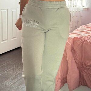 Women's Green Joggers-tracksuits